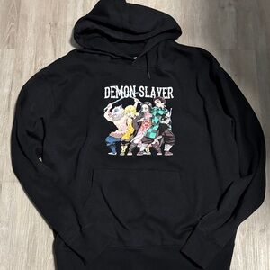 Demon Slayer Black Hoodie for Men